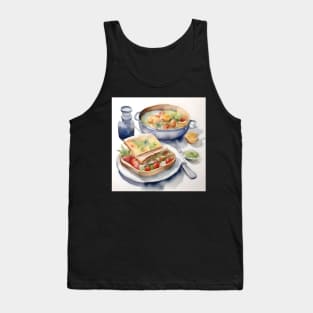 Be Kind to Food Servers Month Tank Top